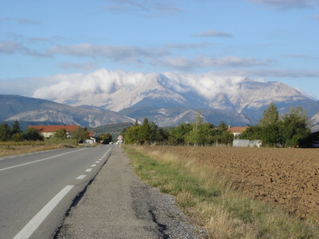en route vers la montagne