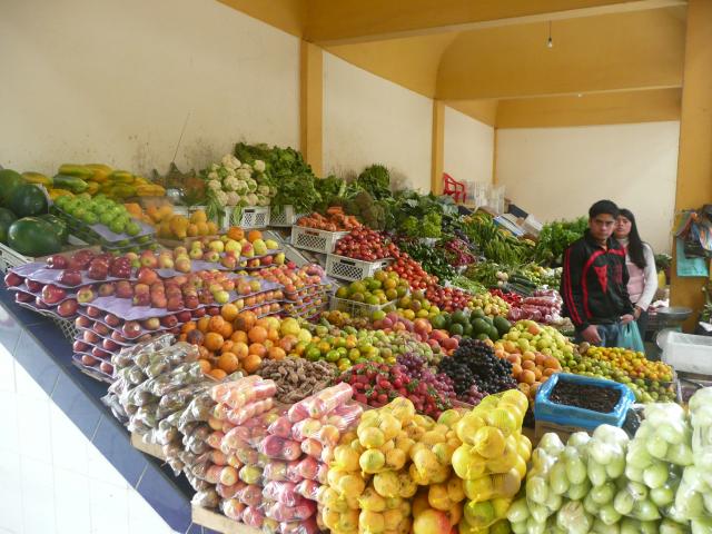 le marché d´alausì