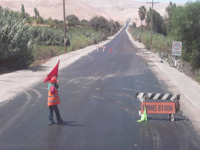 travaux dans l´oasis
