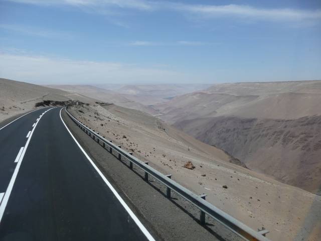 désert, route