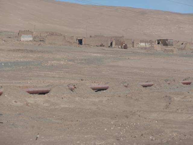 désert, vestiges