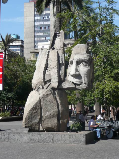 santiago, statue