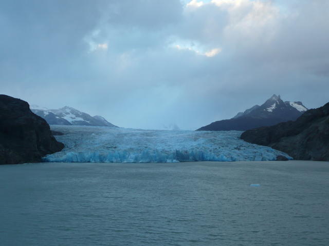 le front du glacier