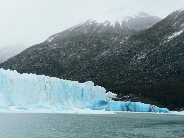 la montagne et le glacier