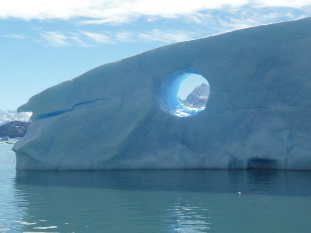 montagne dans le trou