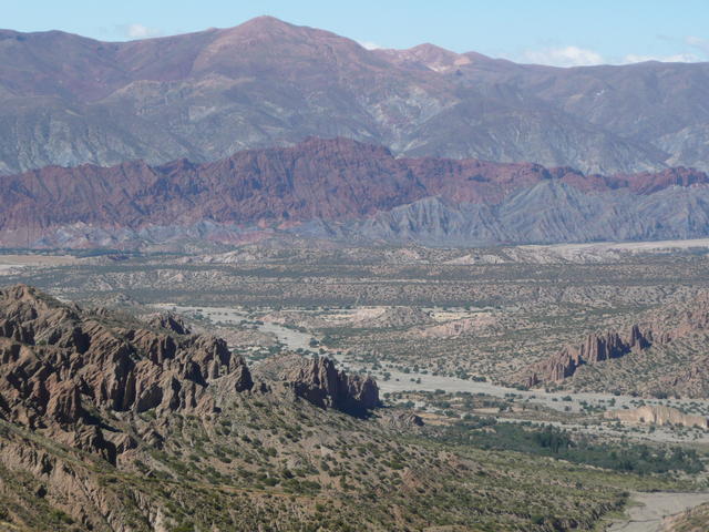 montagnes colorées