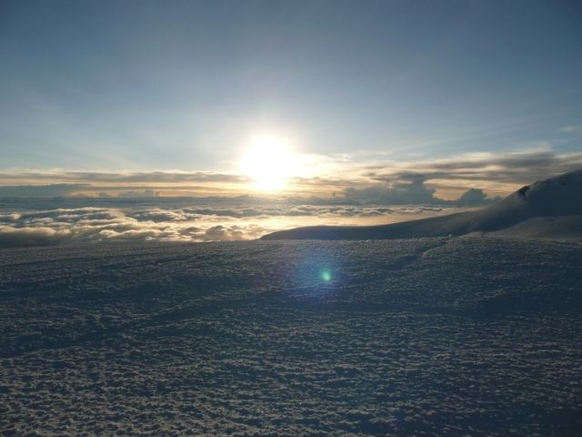 le soleil se lève