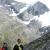 Emilie et Peggy devant le glacier martial
