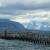 dans la baie de puerto natales