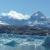 la glace, le nuage et la montagne